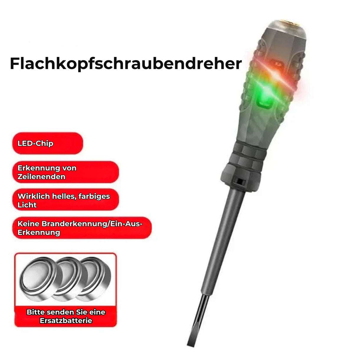 2-in-1-Schraubendreher und Stromdetektor