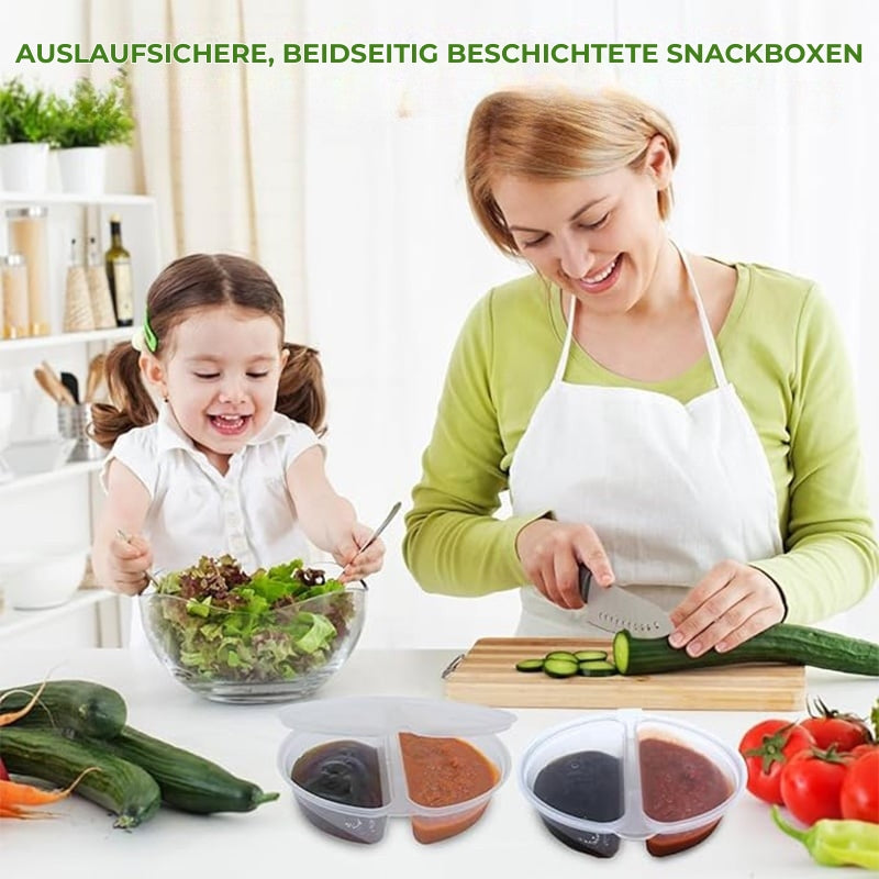 Wiederverwendbare Snackschale