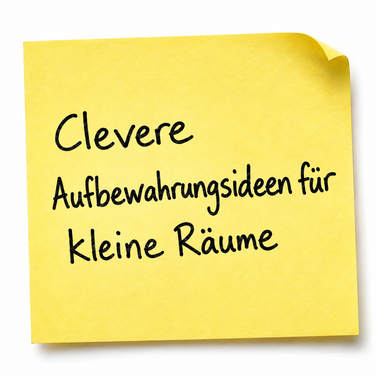Günstige Aufbewahrungsideen für kleine Räume