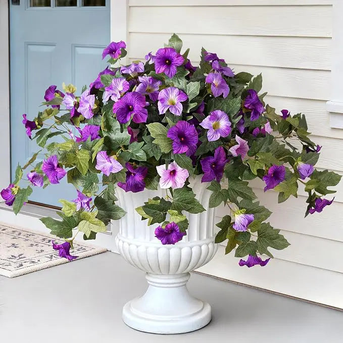 Künstliche Petunien (Blumenstrauß) – Für drinnen und draußen