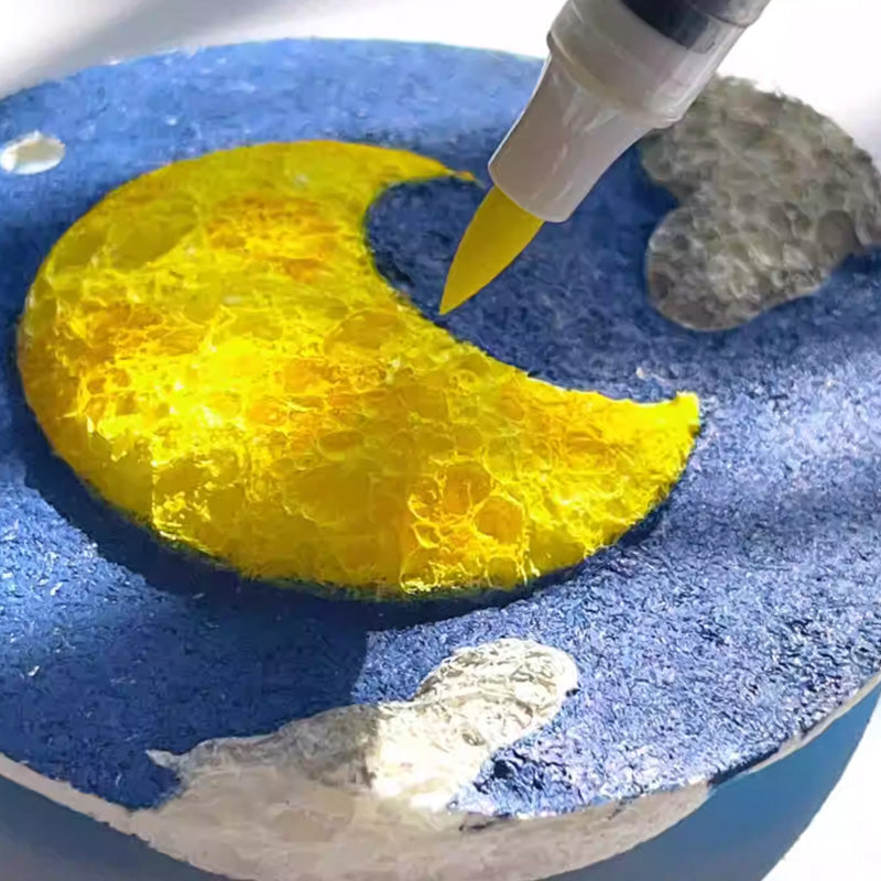 3D-Zeichnung auf Papier