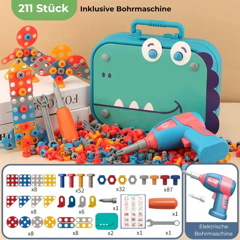 Bausatz für Kinder im niedlichen Dinosaurier-Design