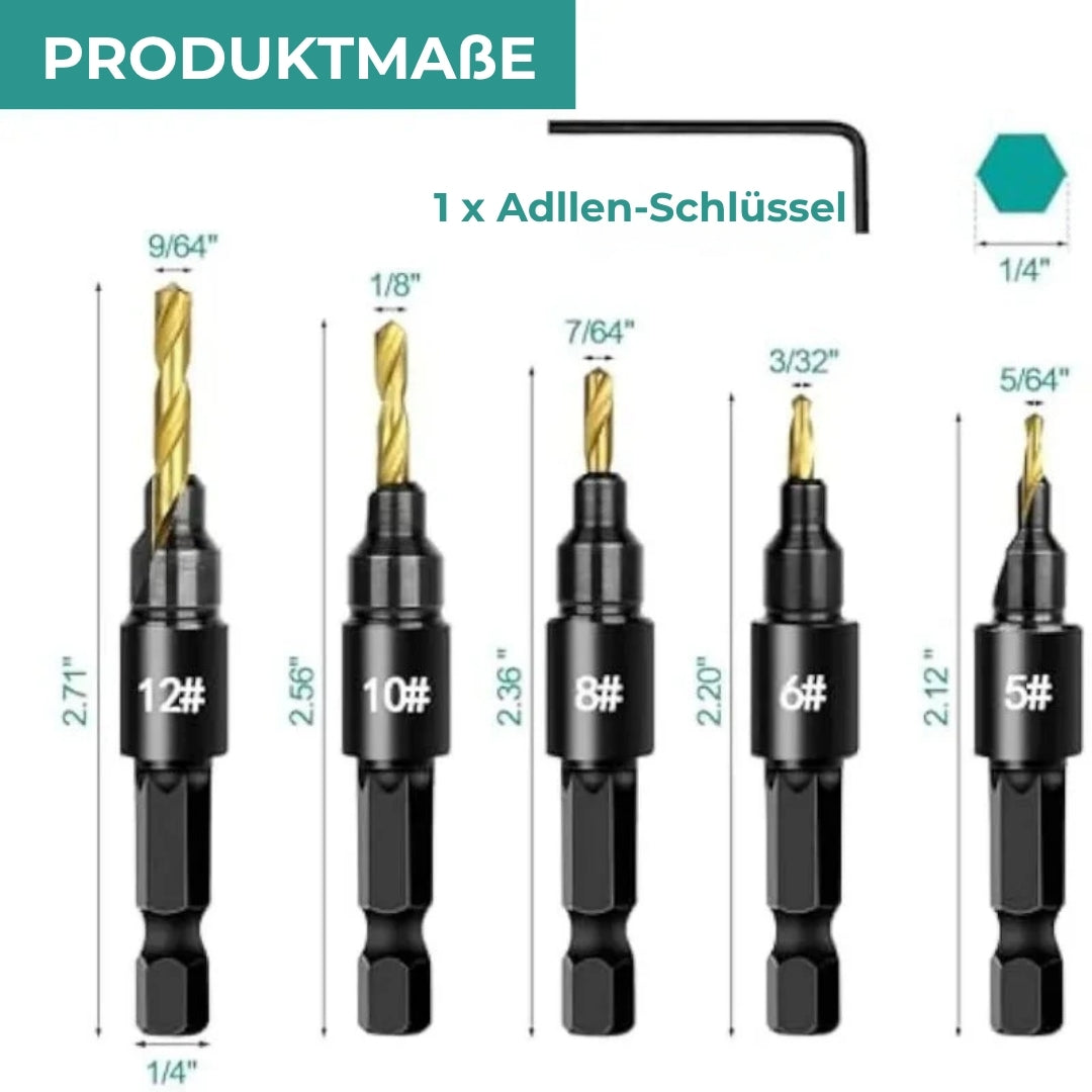 Präzisions-Holzbohrer-Set