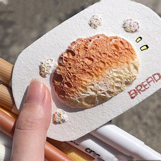 3D-Zeichnung auf Papier