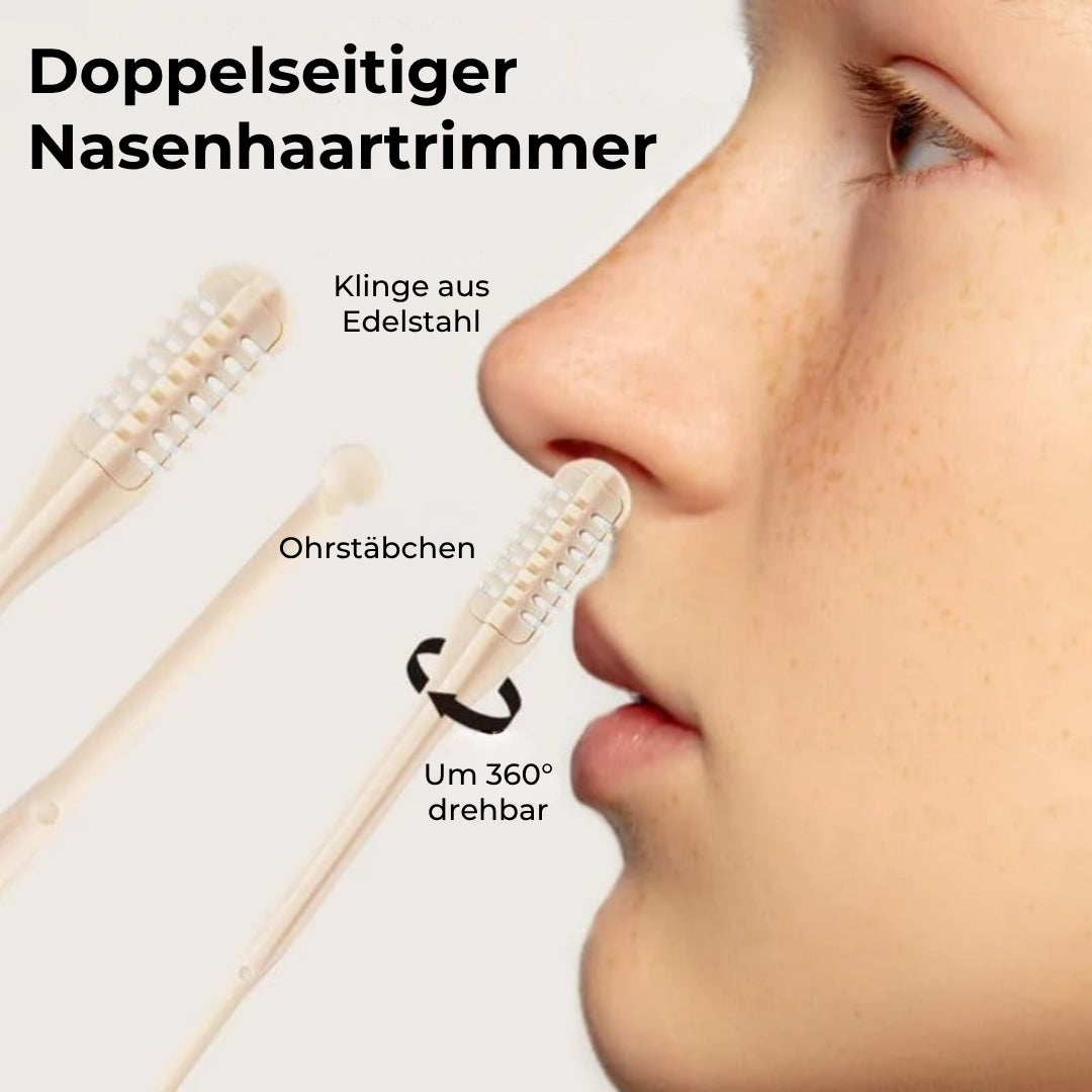 Handtrimmer für Nasen- und Ohrenhaare (10 Stück)