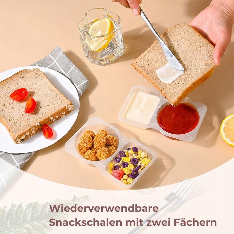 Wiederverwendbare Snackschale