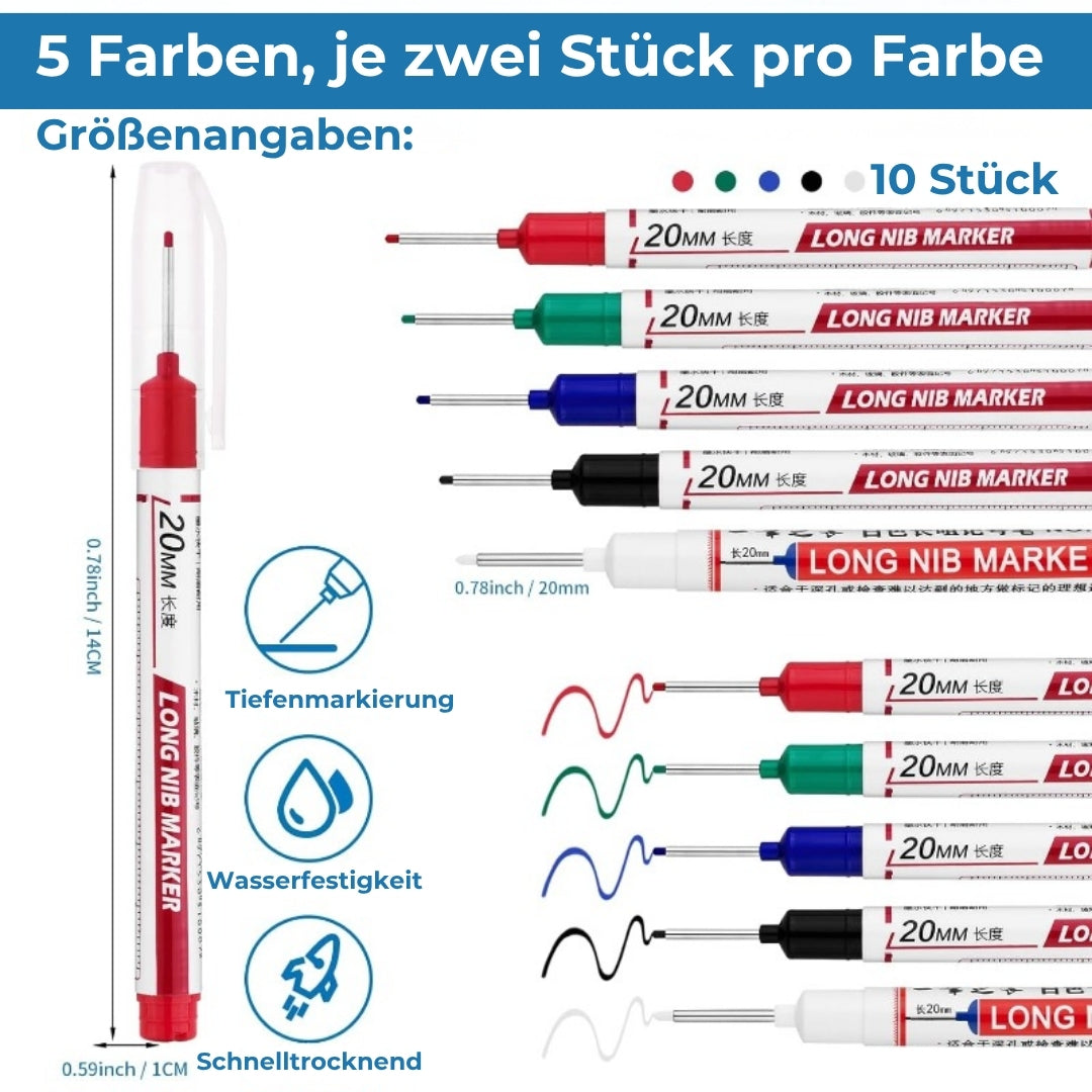 Markierungsstift mit langer Spitze – Fachwerkzeug