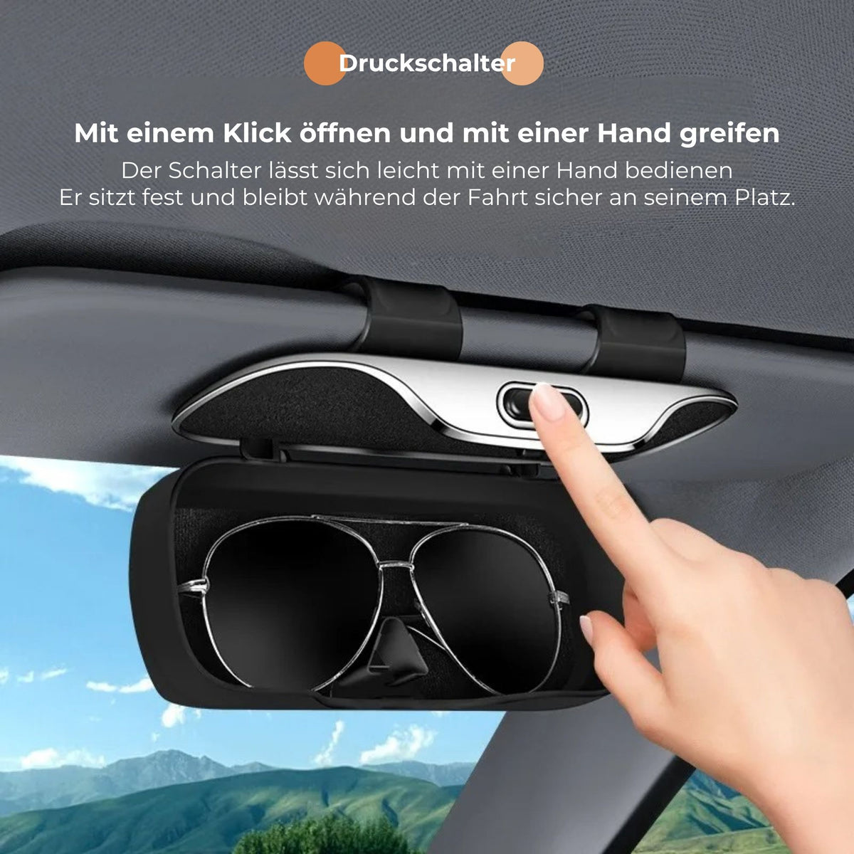 Brillenetui für das Auto