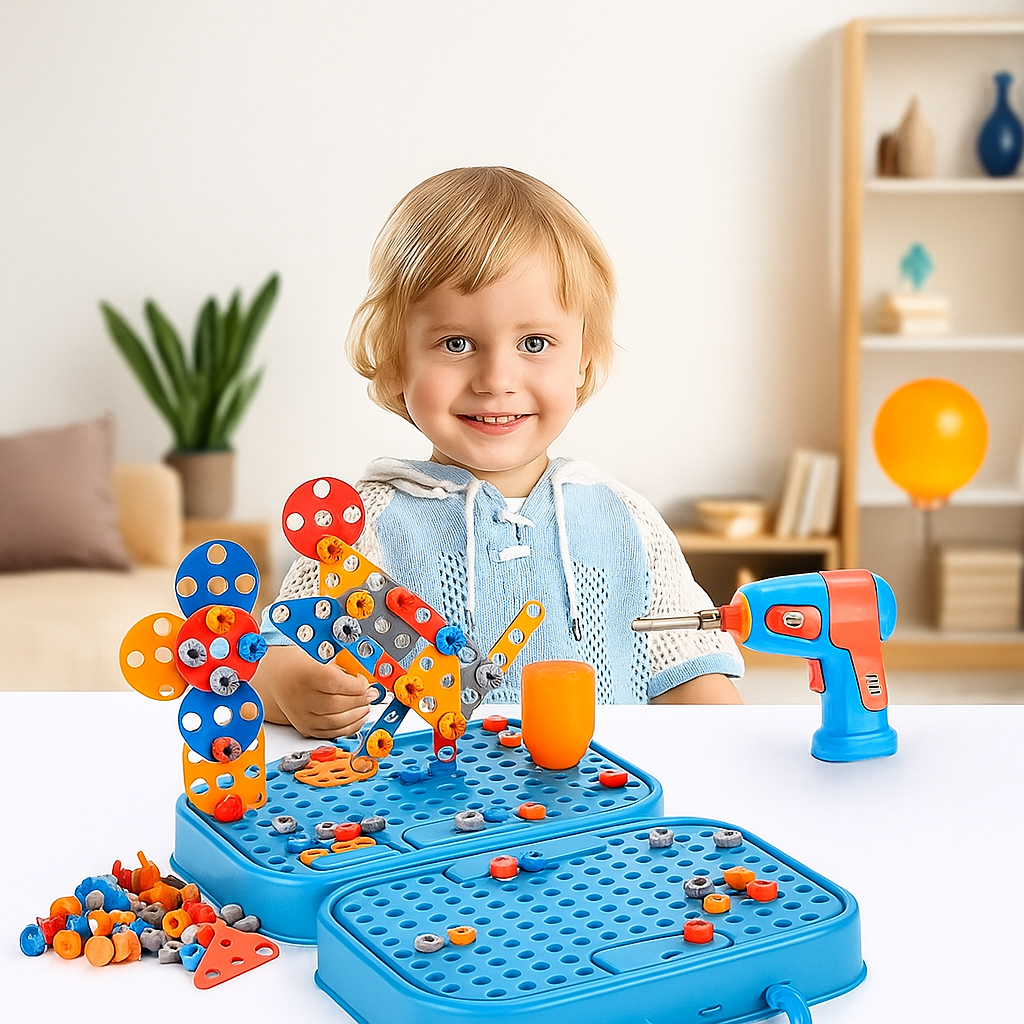 Bausatz für Kinder im niedlichen Dinosaurier-Design