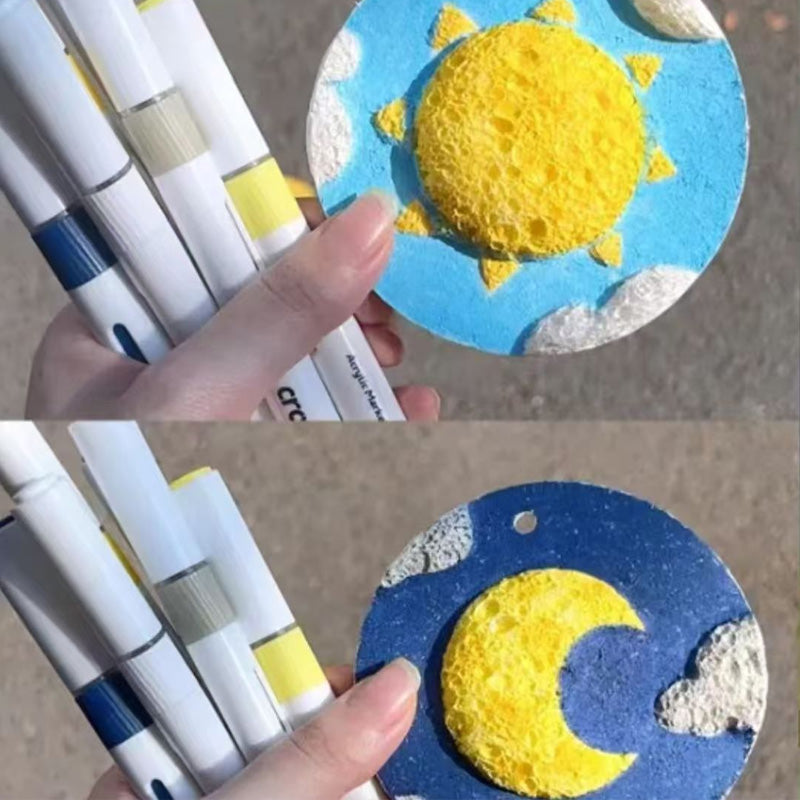 3D-Zeichnung auf Papier