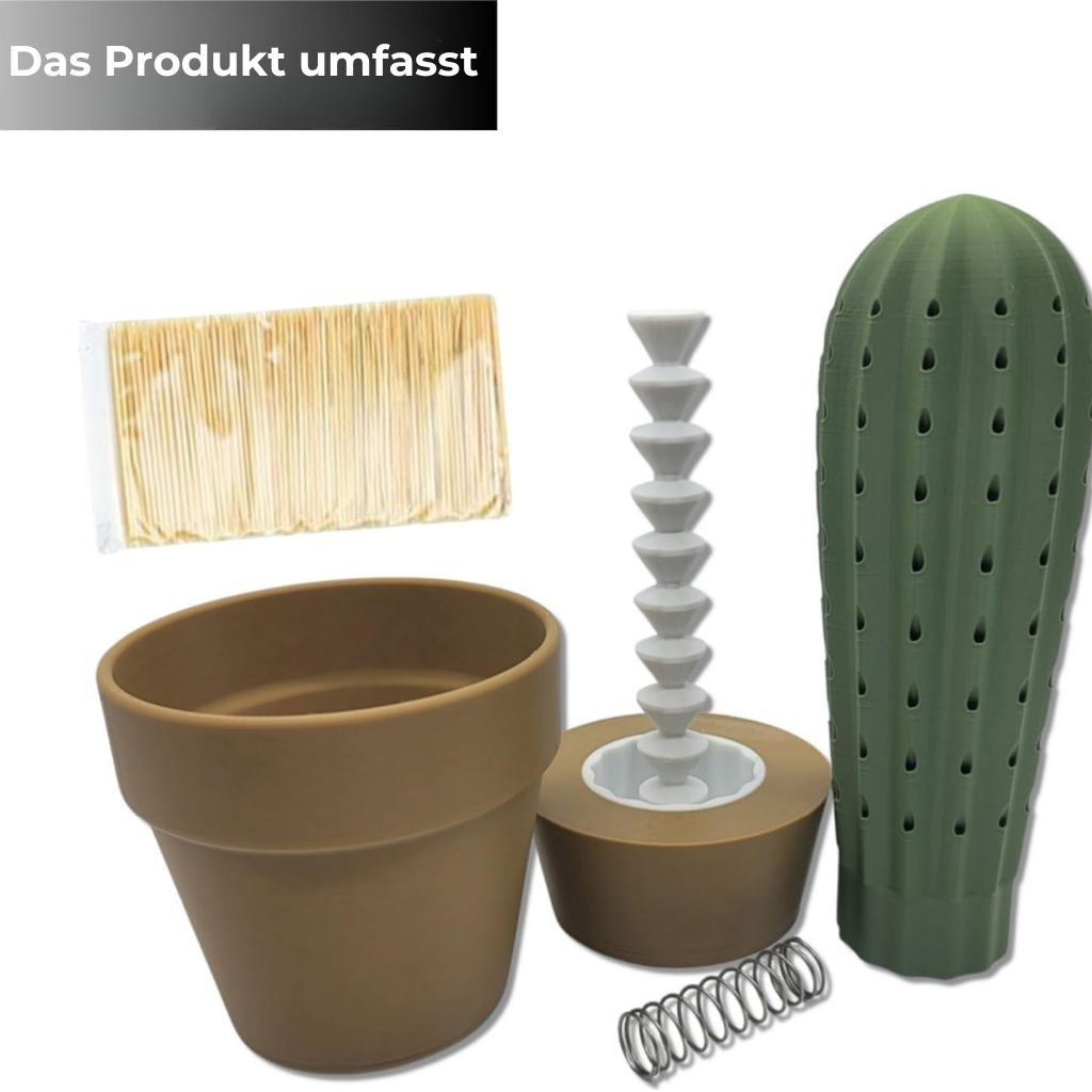 Kaktus-Zahnstocherhalter als Deko-Objekt