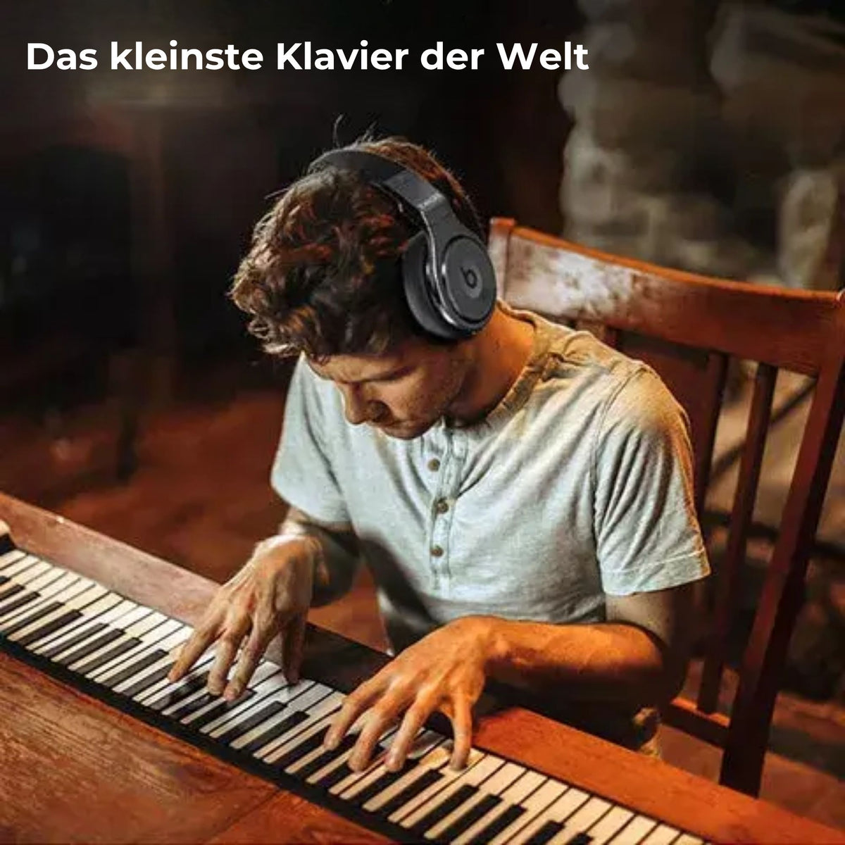 Tragbares Klavier – ausziehbar