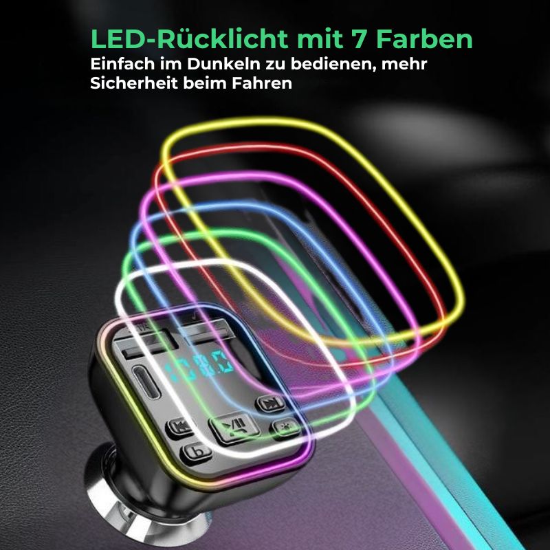 Bluetooth-FM-Autoadapter und -Ladegerät