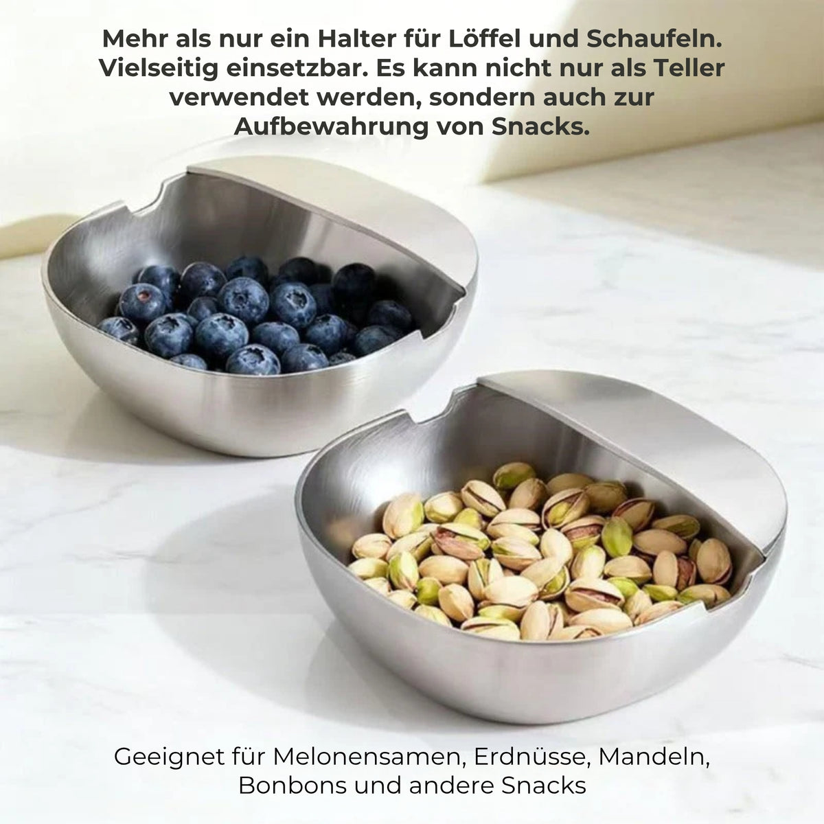 Hochwertiger Löffelhalter aus Edelstahl