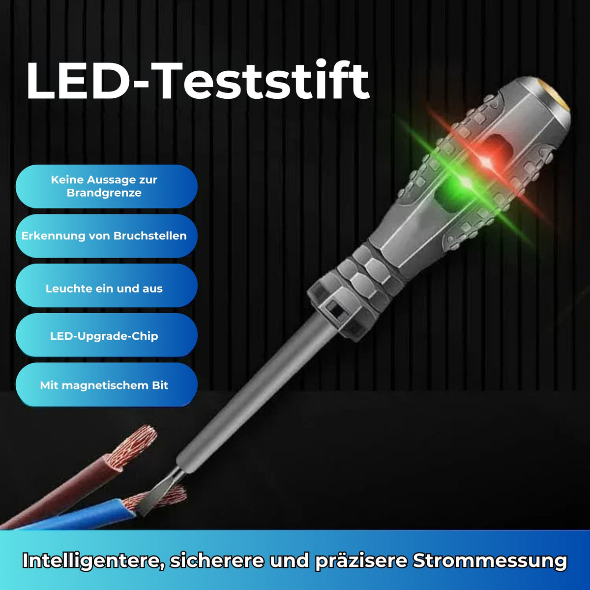 2-in-1-Schraubendreher und Stromdetektor