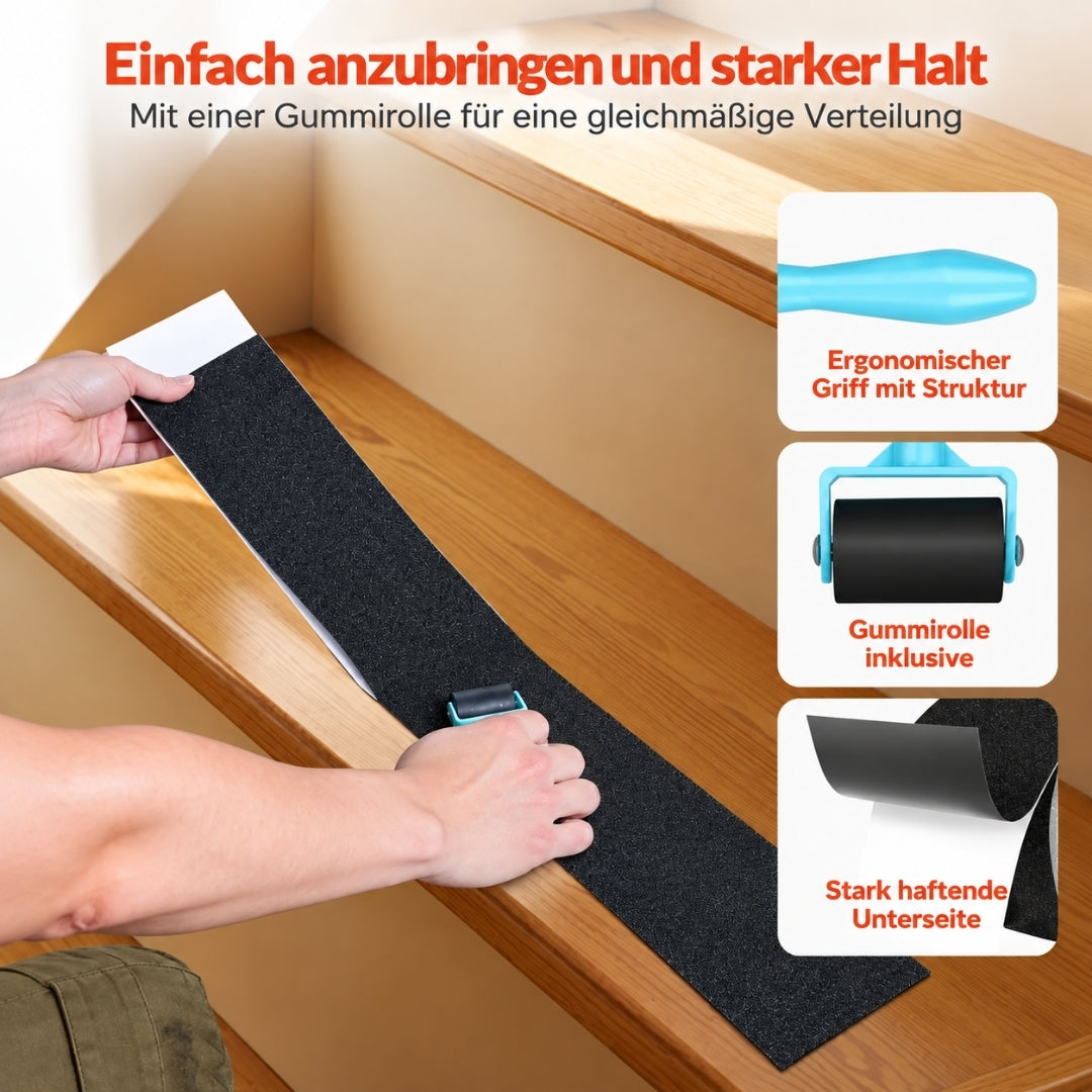 Treppen-Griptape – Stark haftende Rückseite – sowohl für den Innen- als auch für den Außenbereich geeignet