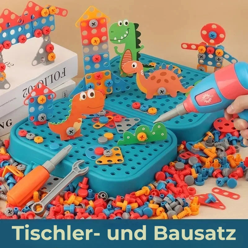 Bausatz für Kinder im niedlichen Dinosaurier-Design