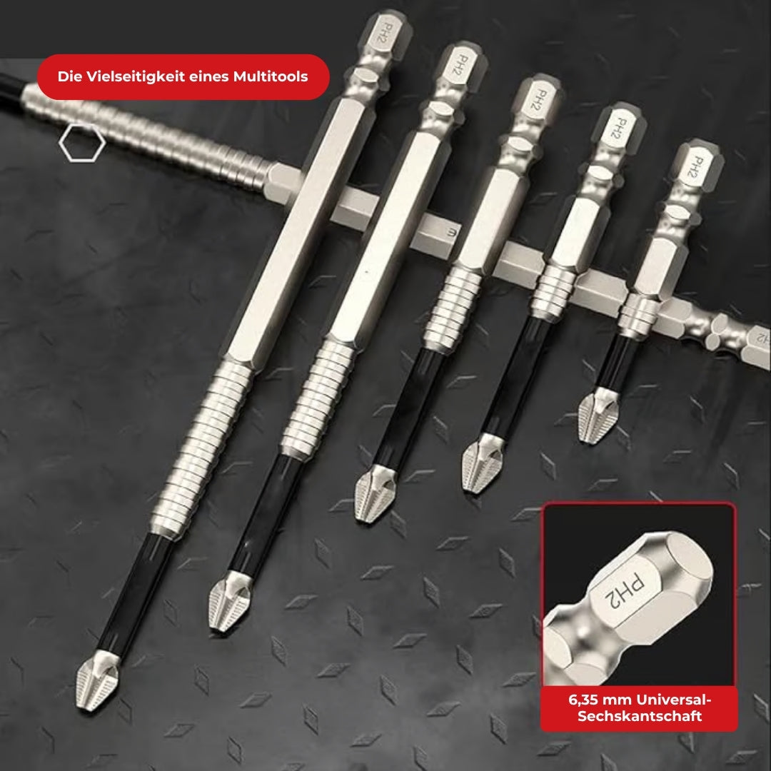 Rutschfeste magnetische Schraubbits