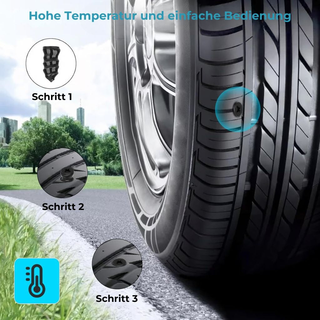 🔩60-teiliges Set mit Reifenreparaturnägeln in 2 Größen