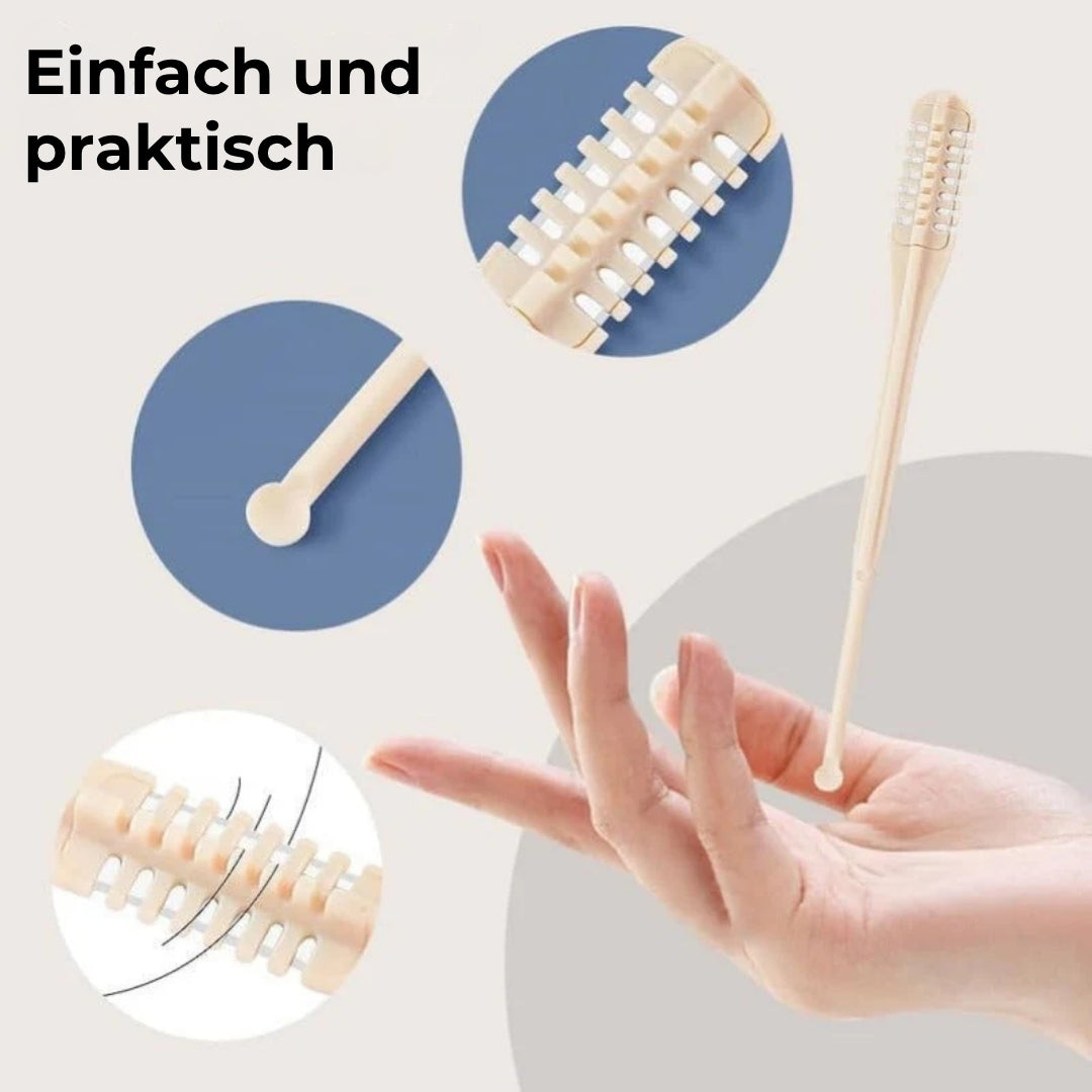 Handtrimmer für Nasen- und Ohrenhaare (10 Stück)