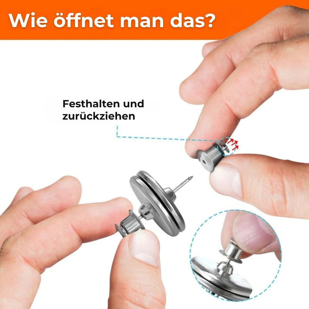 Starke Vorhangmagnete (12 Stück)
