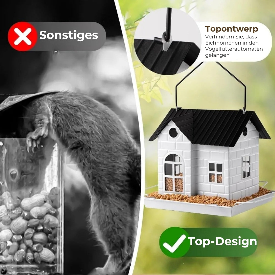 🕊️ Vogelhäuschen mit Solarenergie – Automatische Beleuchtung