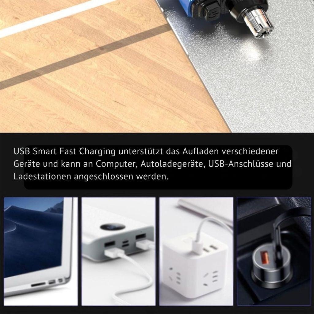 Markenloser USB-C-Nasenhaarschneider