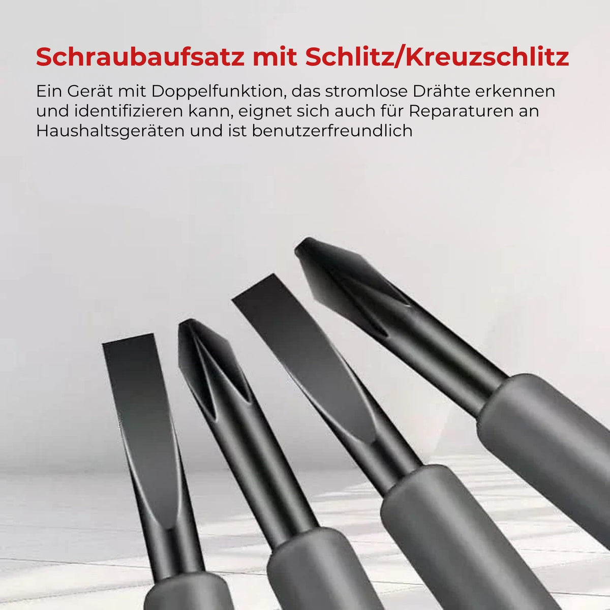 2-in-1-Schraubendreher und Stromdetektor