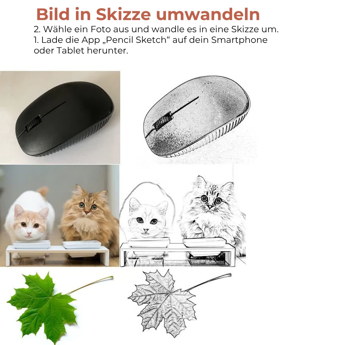 Optische Überzeichnung – Zeichenbrett