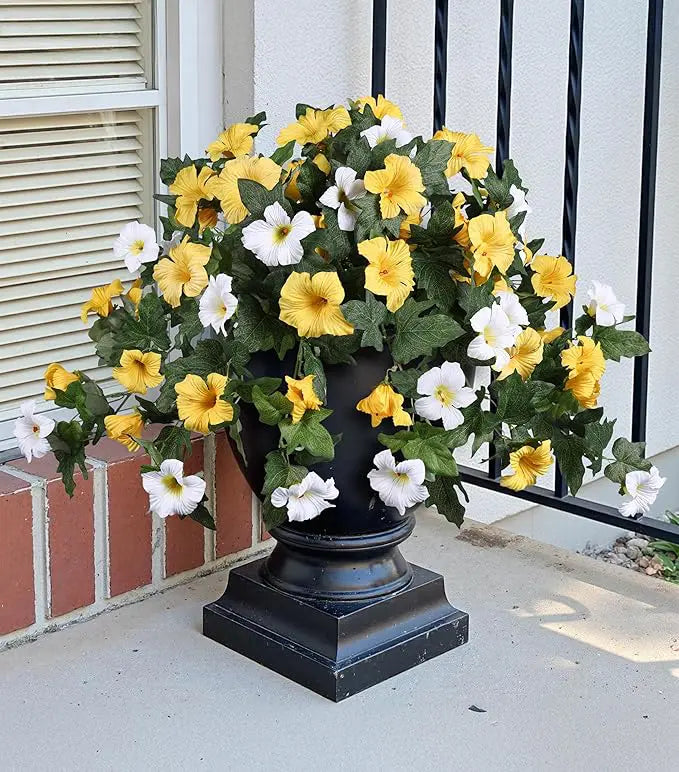 Künstliche Petunien (Blumenstrauß) – Für drinnen und draußen