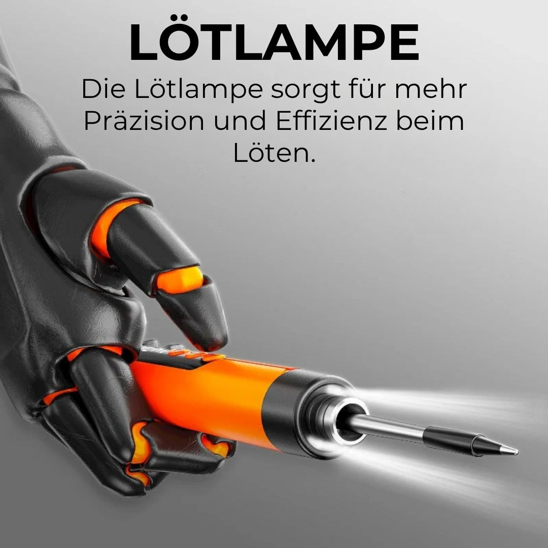 Wiederaufladbares, tragbares Löt-Set