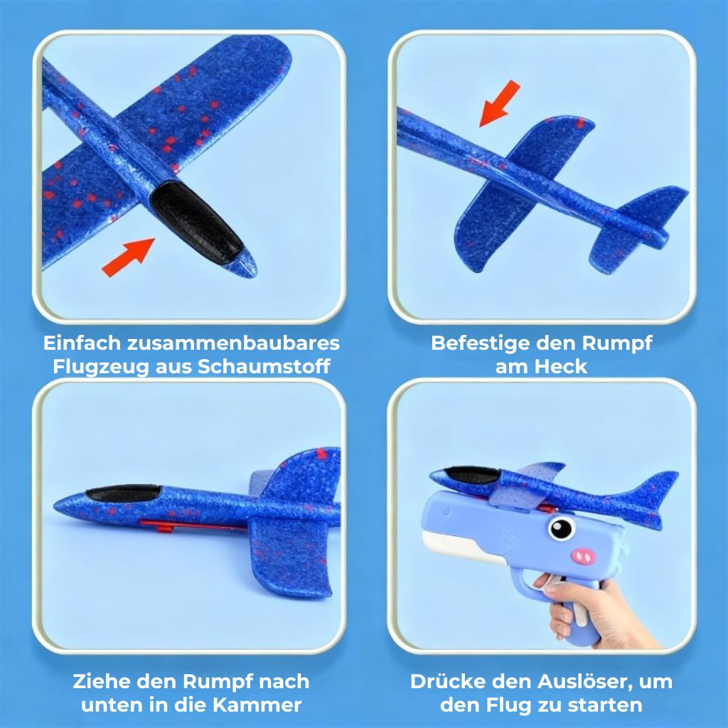 Dino Glider Flugzeug-Startrampe