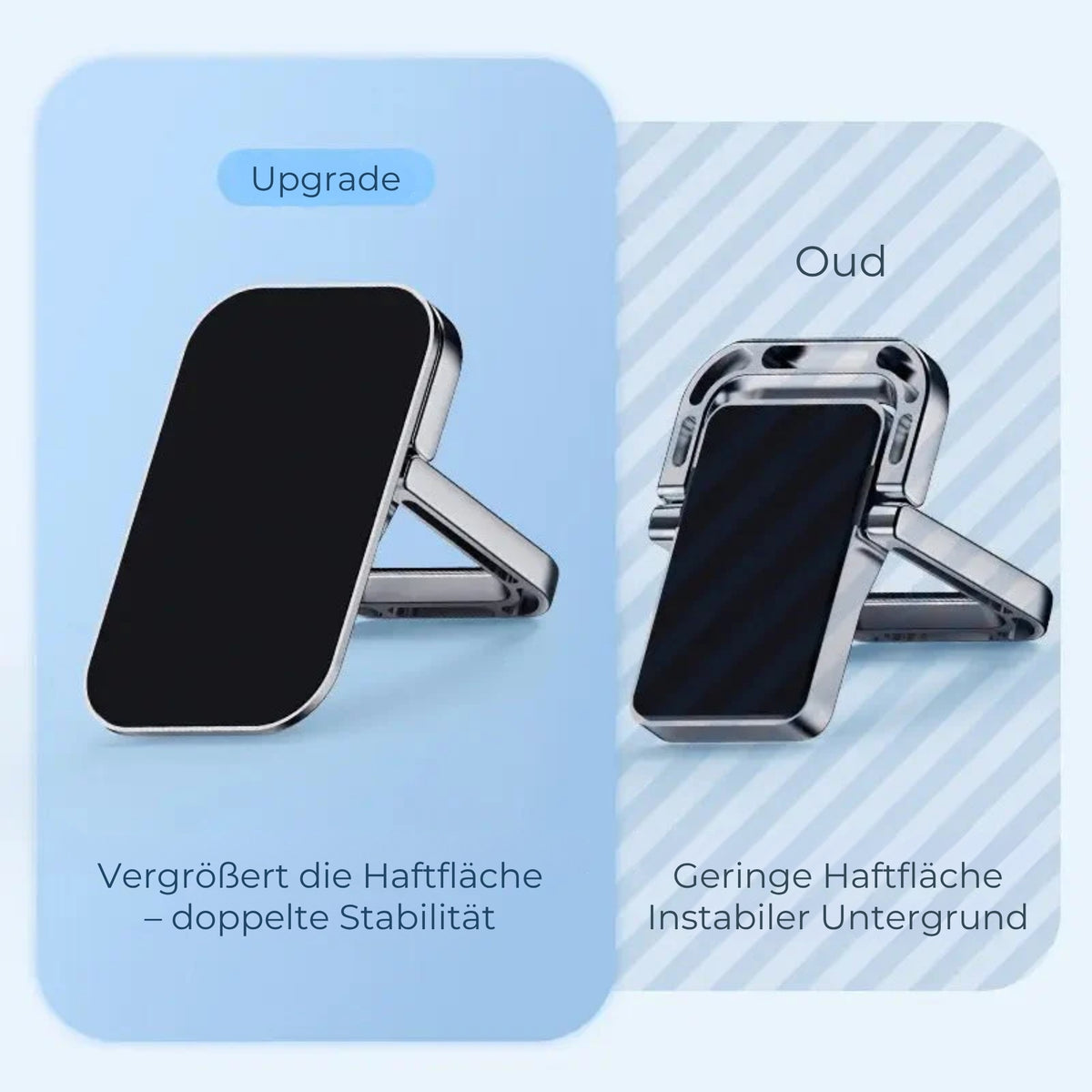 Unsichtbarer Laptopständer aus Aluminium (2 Stück)