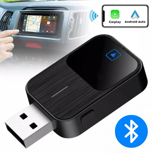 Drahtloser 2-in-1-Adapter für CarPlay und Android Auto mit USB-Stecker