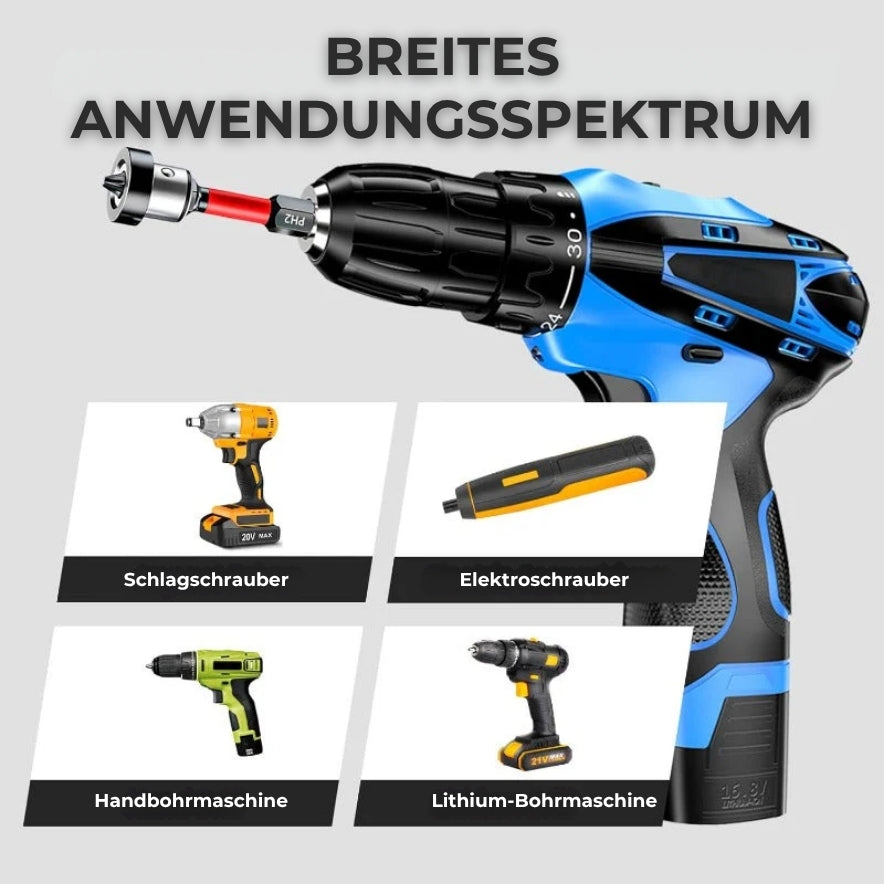 Magnetische S2-Stahlbohrer mit Tiefenbegrenzung