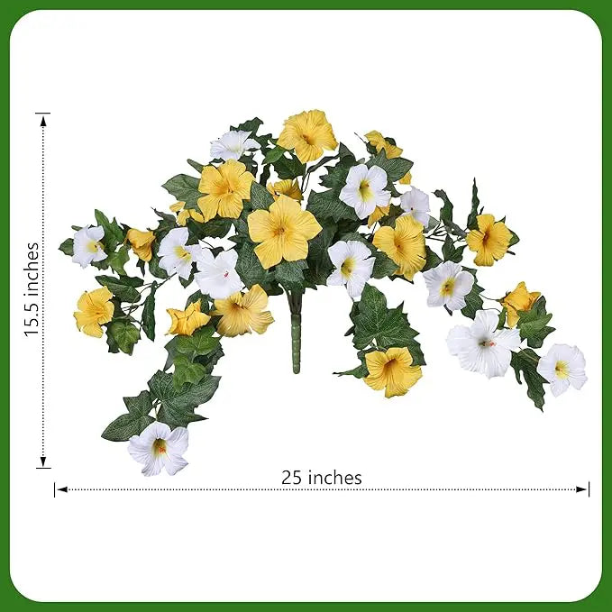 Künstliche Petunien (Blumenstrauß) – Für drinnen und draußen