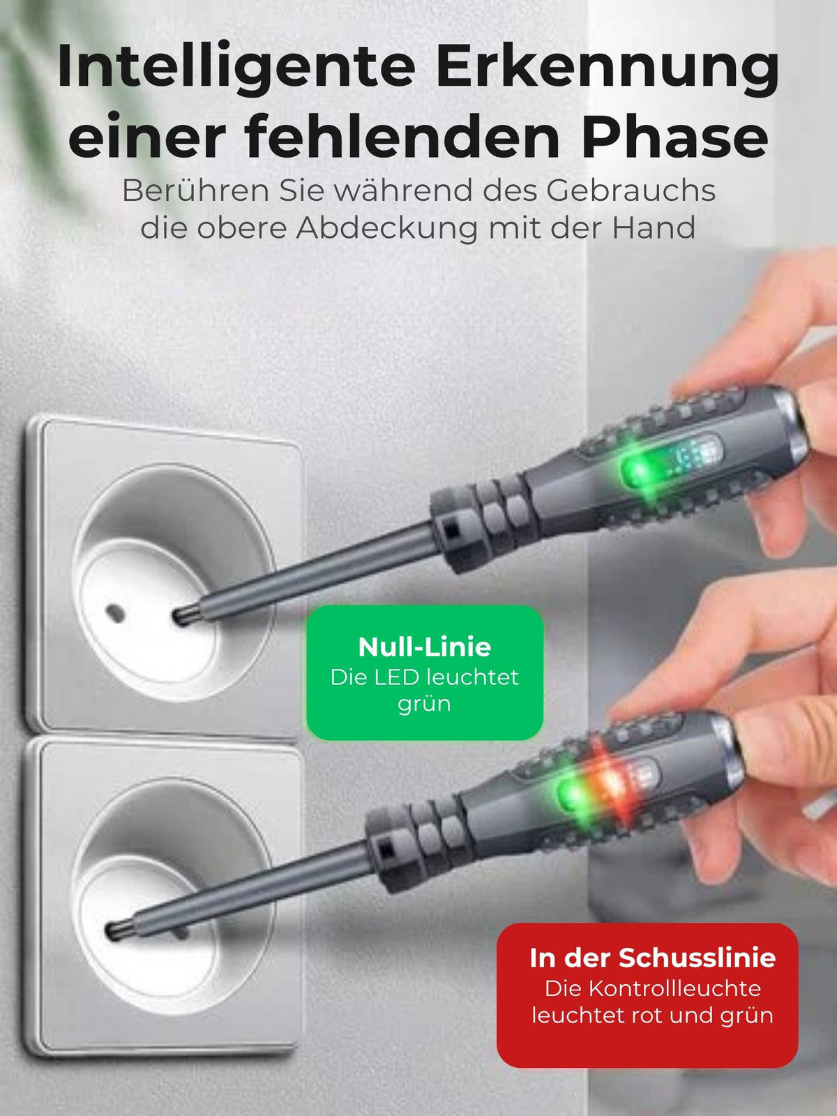 2-in-1-Schraubendreher und Stromdetektor