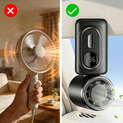 Mini-Tragbarer Handventilator zum Anstecken
