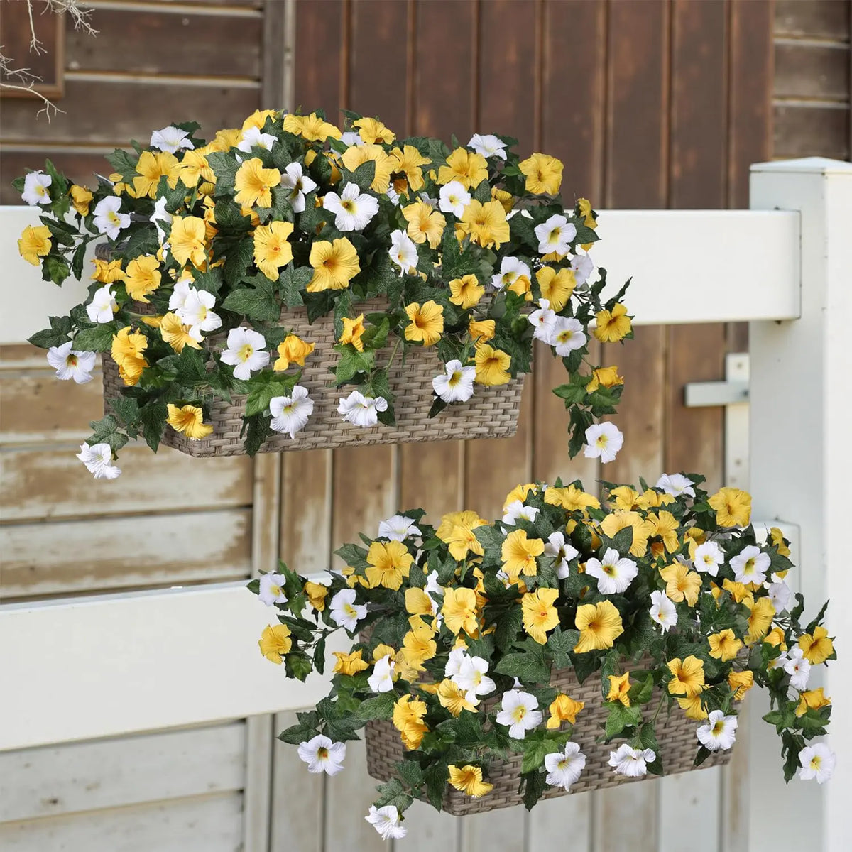 Künstliche Petunien (Blumenstrauß) – Für drinnen und draußen