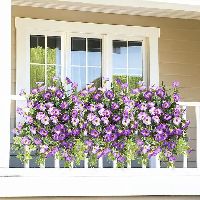 Künstliche Petunien (Blumenstrauß) – Für drinnen und draußen
