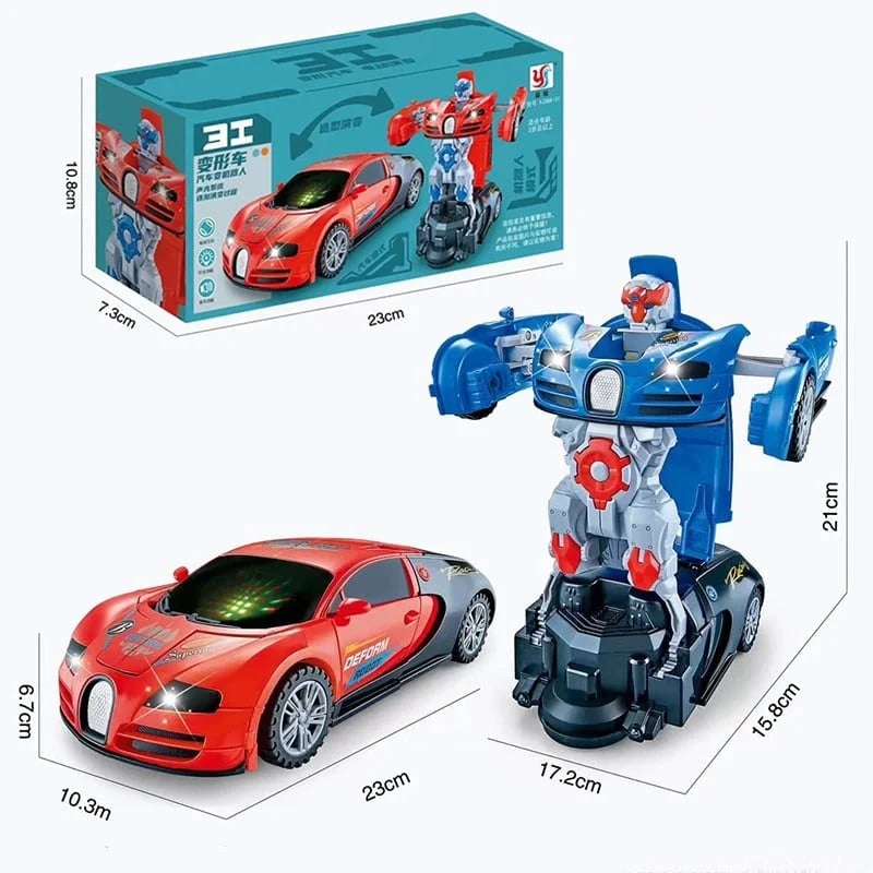 Roboterisch verformbare Spielzeugautos