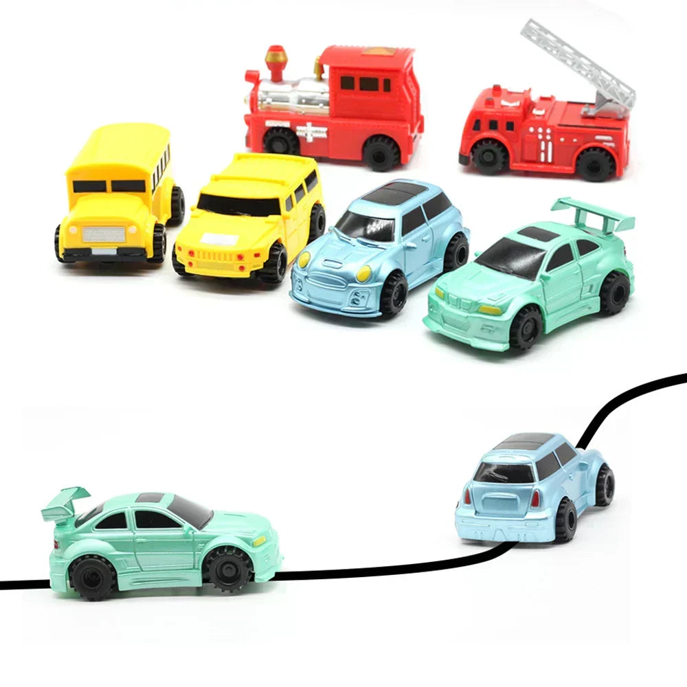 Spielzeugautos nach Zeichnung