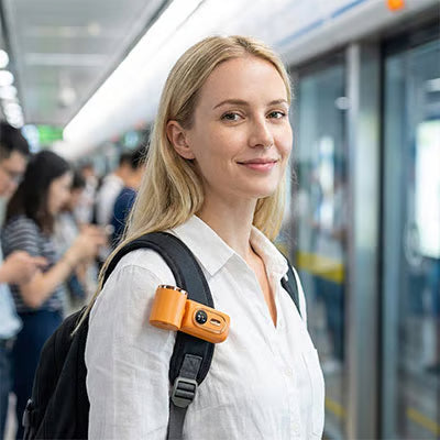 Mini-Tragbarer Handventilator zum Anstecken
