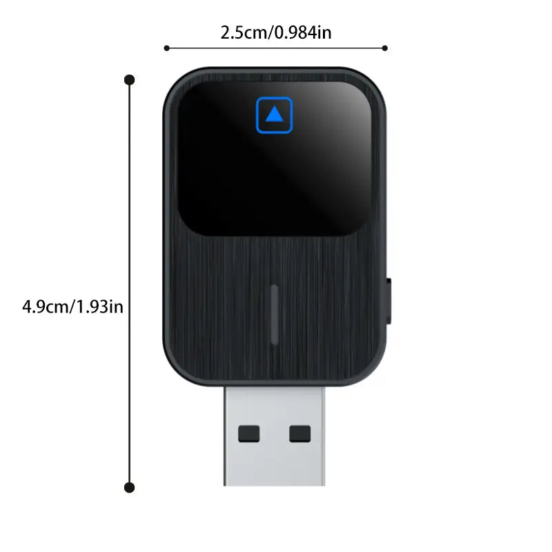 Drahtloser 2-in-1-Adapter für CarPlay und Android Auto mit USB-Stecker