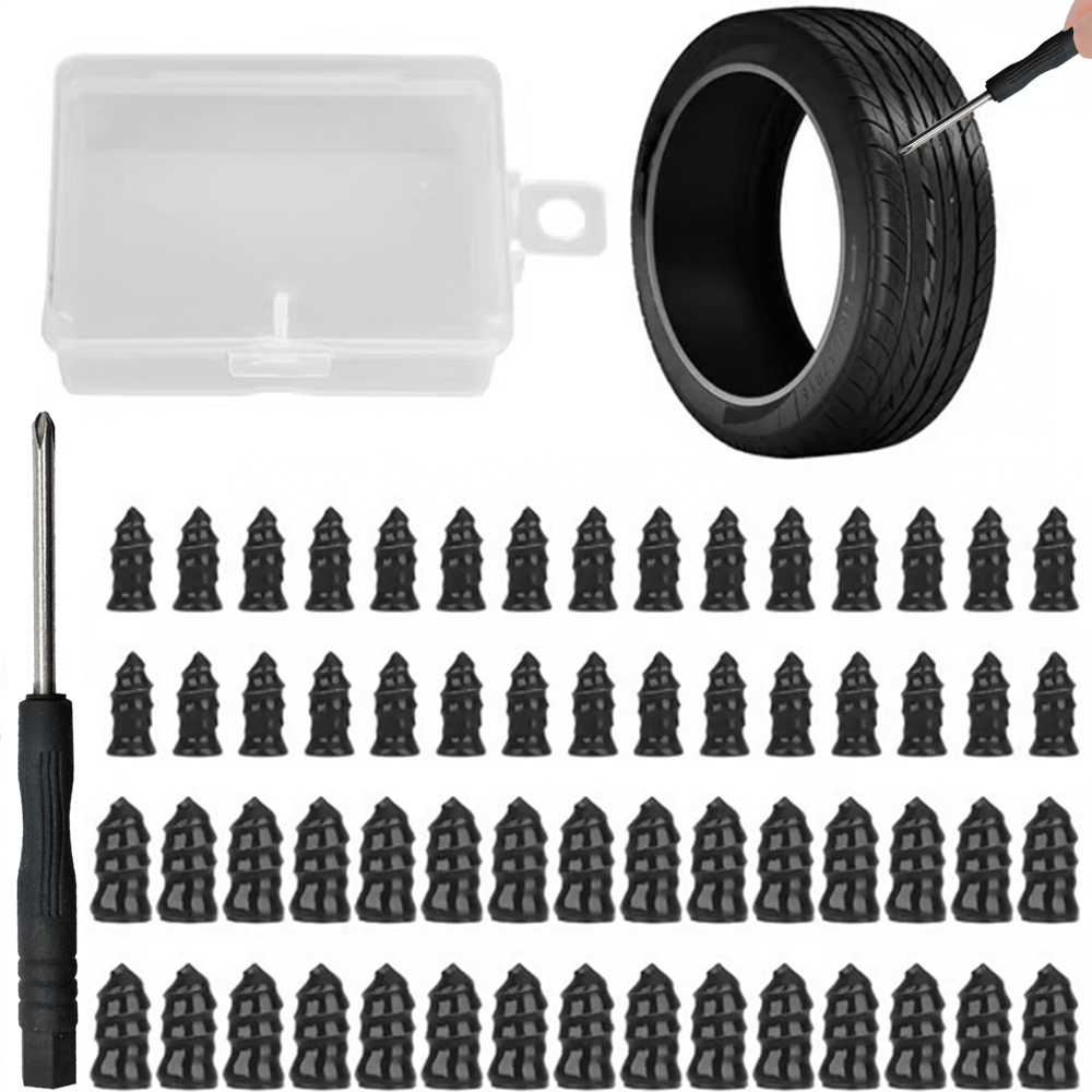 🔩60-teiliges Set mit Reifenreparaturnägeln in 2 Größen