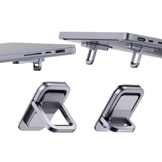 Unsichtbarer Laptopständer aus Aluminium (2 Stück)
