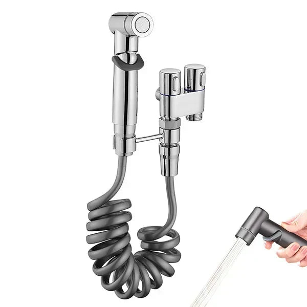 Toiletten-Bidet-Dusche mit Regelventil